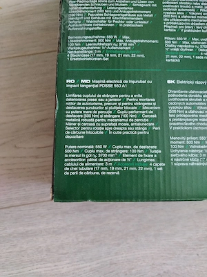 Masina de insurubat Parkside cu impact tangențial noua  - imagine 5