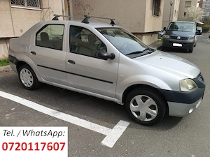 Dacia Logan 1.4MPI, an 2007, Euro 4, servo, ABS, 195,000 km, stare perfecta