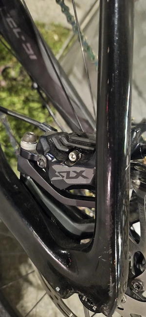 Set frâne față-spate Shimano SLX M7120 4-pistoane - imagine 5