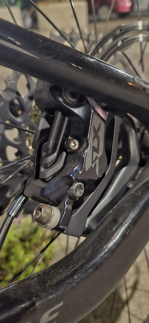 Set frâne față-spate Shimano SLX M7120 4-pistoane - imagine 3