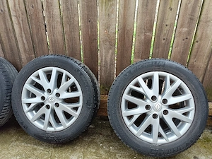 Vând jante aliaj Renault Megane 205/55/16 cu anvelope de vara Michelin  - imagine 3