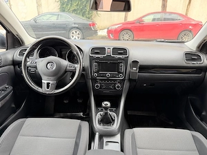 VW Golf 6 Break 1.6 TDI BlueMotion Navi ,Climatronic,Start-Stop 2010 - imagine 8