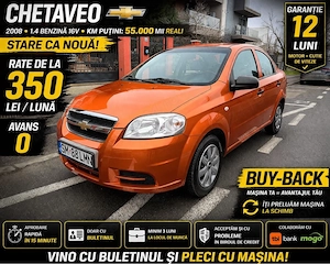Chevrolet Aveo 1.4 16V 90CP   KM 53.000 | 12 luni Garanție