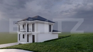 Proiect 10 case individuale cu autorizatie de constructie - Dezmir - imagine 2