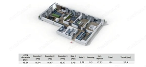 Penthouse urban cu terasă generoasă – 4 camere, spațiu spectaculos, Central 
