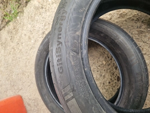 cauciuc vara 205/55/17, Giti Synergy, DOT 0825, 4 buc. originale de pe vw taigo nou, rulate 2000 km - imagine 4