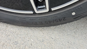 Jante Mercedes E class 19  AMG originale stare perfecta , pret avantajos - imagine 6