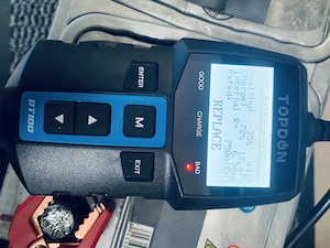 Tester baterie auto .Topdon Bt100. - imagine 5