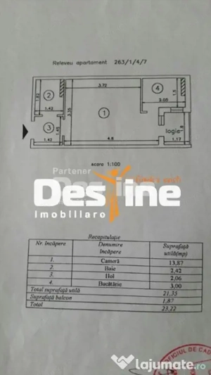 GALATA, Garsoniera , 24 MP - imagine 4