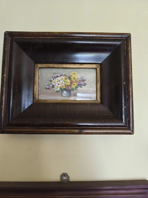 tablou f vechi in ulei