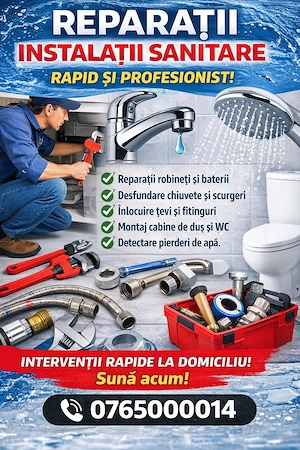 Urgente Instalații sanitare