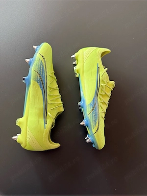 Ghete Fotbal PUMA Ultra Ultimate MXSG Noi, Marime 47