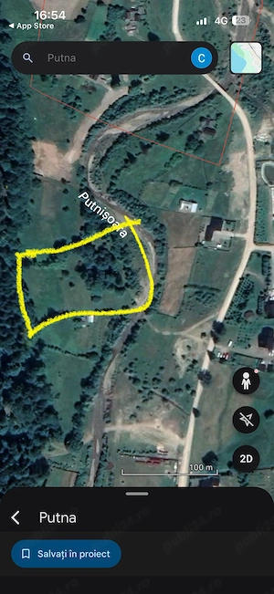 Vand 6888 mp in Putna Sv - ideal complex turistic   pensiune - imagine 3