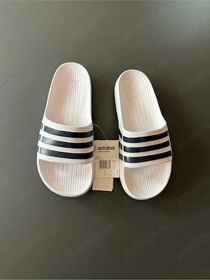 Slapi, Papuci Adidas DURAMO Slide Adilette, Autentici