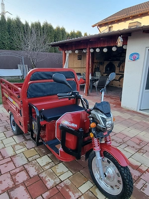 Triciclu electric KUBA GL15000 care se conduce FARA PERMIS