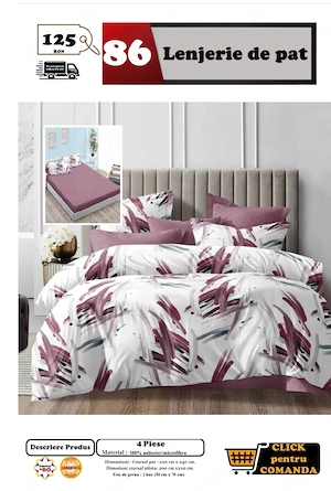 Lenjerii de pat  - imagine 5