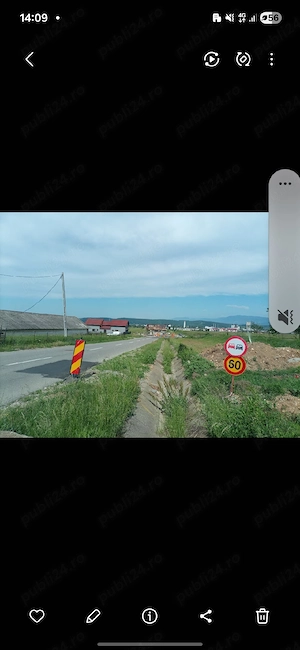 Teren Centura zona Preajba 23  euro   m2 - imagine 2