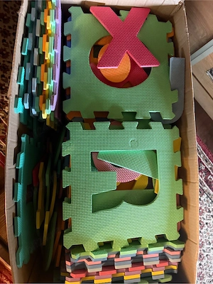 vand covor tip puzzle din spuma