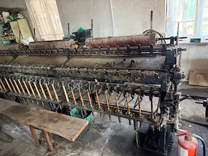 Linie completă prelucrare lână (5 utilaje)   Nicovala Sighișoara   funcțional