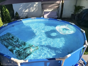 Piscina INTEX 3.77m - cadru metalic, pompa, accesorii