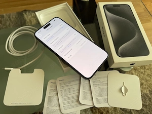 Iphone 15 PRO MAX black 256gb Fullbox - imagine 4