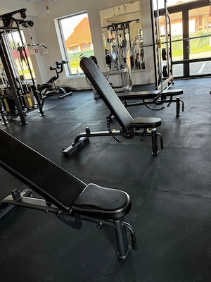Banca sala fitness profesionala reglabila - imagine 2