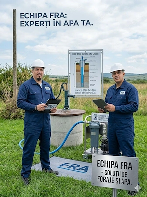 foraje puțuri 