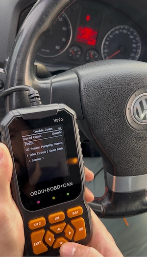 Tester auto universal diagnoza OBD2 V520 - sterge erori rapid - imagine 5