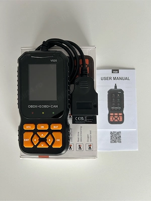 Tester auto universal diagnoza OBD2 V520 - sterge erori rapid - imagine 2