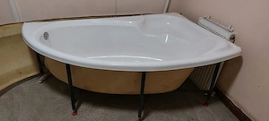 Vand cada de dus 150 100 cu masca si suport fix - imagine 2