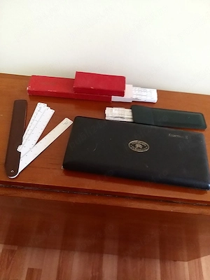 Trusa desen tehnic incompleta+ 3 rigle calcul - imagine 4