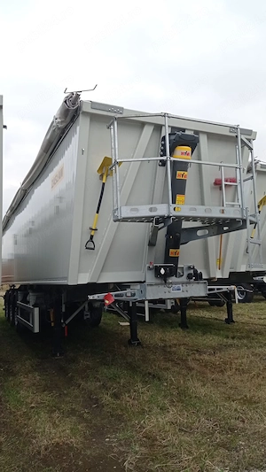 Semiremorci ZASLAW - bena  ALUMINIU - Vol. 24 m3 - 61 m3  - imagine 3