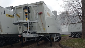 Semiremorci cereale ZASLAW -bena  ALUMINIU - Vol. 55-60 m3 - 35.800 EURO ! OFERTA SPECIALĂ 2026 !!