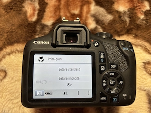 Canon EOS 2000D + obiectiv 18-55mm, stare ca nou. - imagine 5