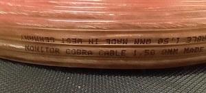 Cablu boxe , Monitor Cobra , calitate ( West Germany ) 