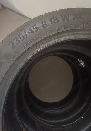 Vând 4 anvelope CONTINENTAL 235/45/18 vara - imagine 3