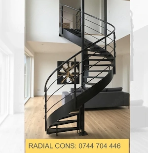 Scara metalica facuta la comanda