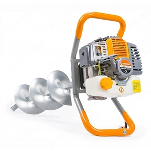 Inchiriez motoburghiu cu burghiu pamant Powermat 150 200 300 mm