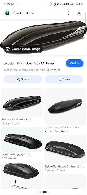 Portbabaj plafon Skoda 380 l + bare - imagine 2