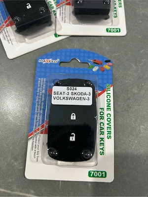 Husa cheie auto silicon Skoda Volkswagen Seat 2 - imagine 5