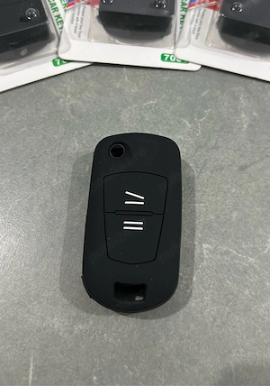 Husa cheie auto silicon Opel - imagine 2