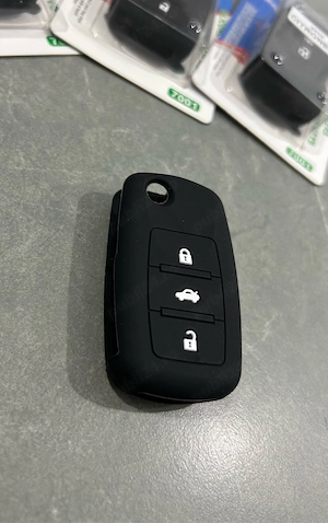 Husa silicon cheie auto Volkswagen SEAT Skoda - imagine 2