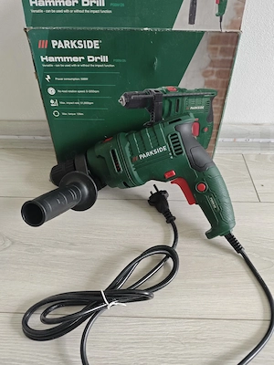 Mașină de găurit cu percuție Parkside 500W   PSBM 500 D5   Nouă