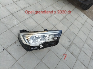 Far dreapta Opel Grandland X 2020