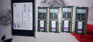 Ssd 256 GB rami de 8 GB Kingston 