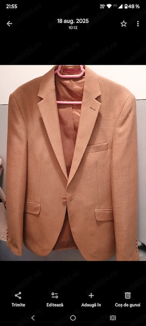 sacou de barbati 