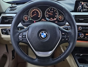 BMW 320d automat inmatriculat RO EURO 6, Sport Line, piele, Hi-fi, LED, TVA deductibil - imagine 14