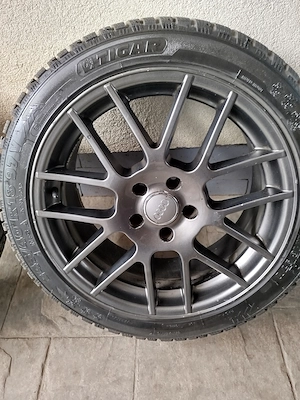 Jante aliaj pe 18 cu cauciucuri iarnă  - imagine 3