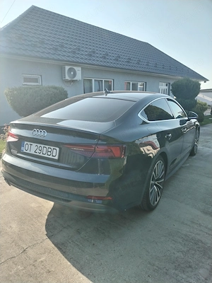 Audi A5 Sportback S Line din 2018 oferă o combinaţie imbatabilă de design sportiv și confort luxos.  - imagine 3