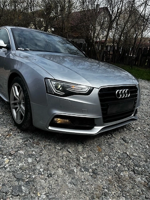 Fata completa bot parte frontala Audi A5 facelift 2015 faruri xenon capota bara s line trager radiat - imagine 5
